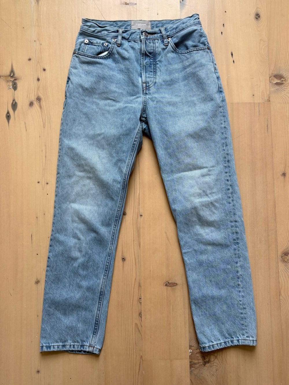 Everlane The Cheeky Jean Light Wash - 26 Crop